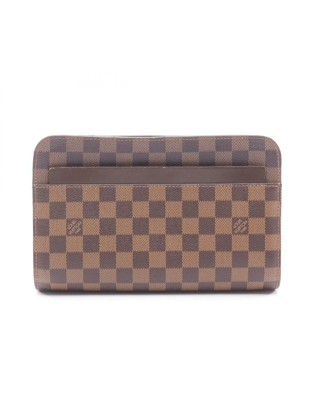 Louis Vuitton Clutch Saint Canvas Leather